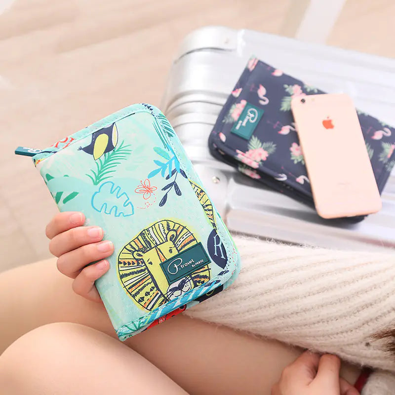 Waterproof Passport Holder and Document Organizer