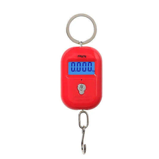 High Precision Portable Electronic Scale Household Mini Portable Grocery Shopping Small Hook Luggage Weighing Hook Weighing Fish Small Scale