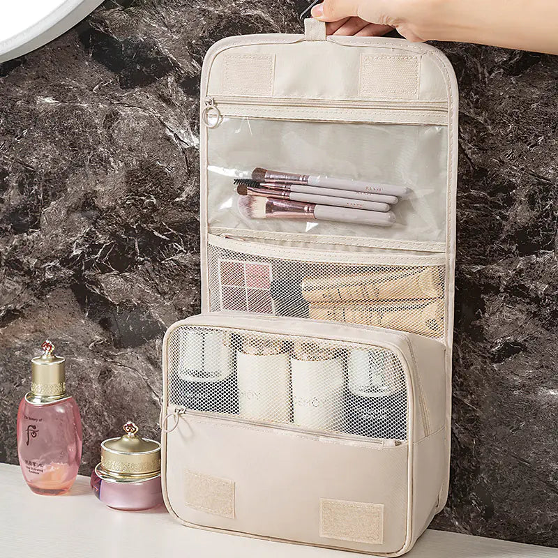 Hanging Travel Toiletry Bag with Large Capacity Oxford