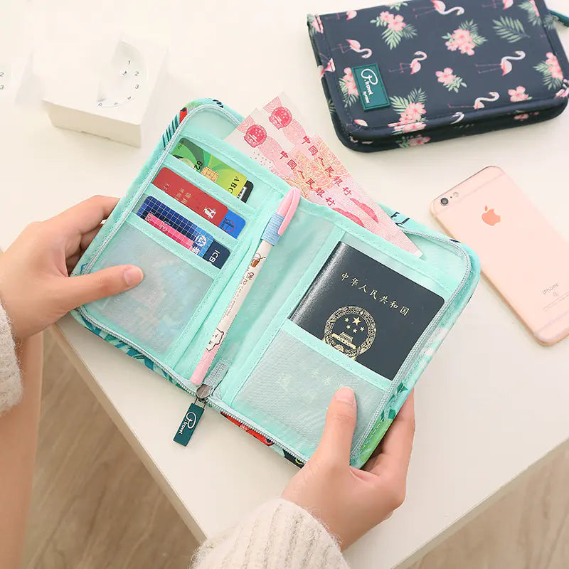 Waterproof Passport Holder and Document Organizer