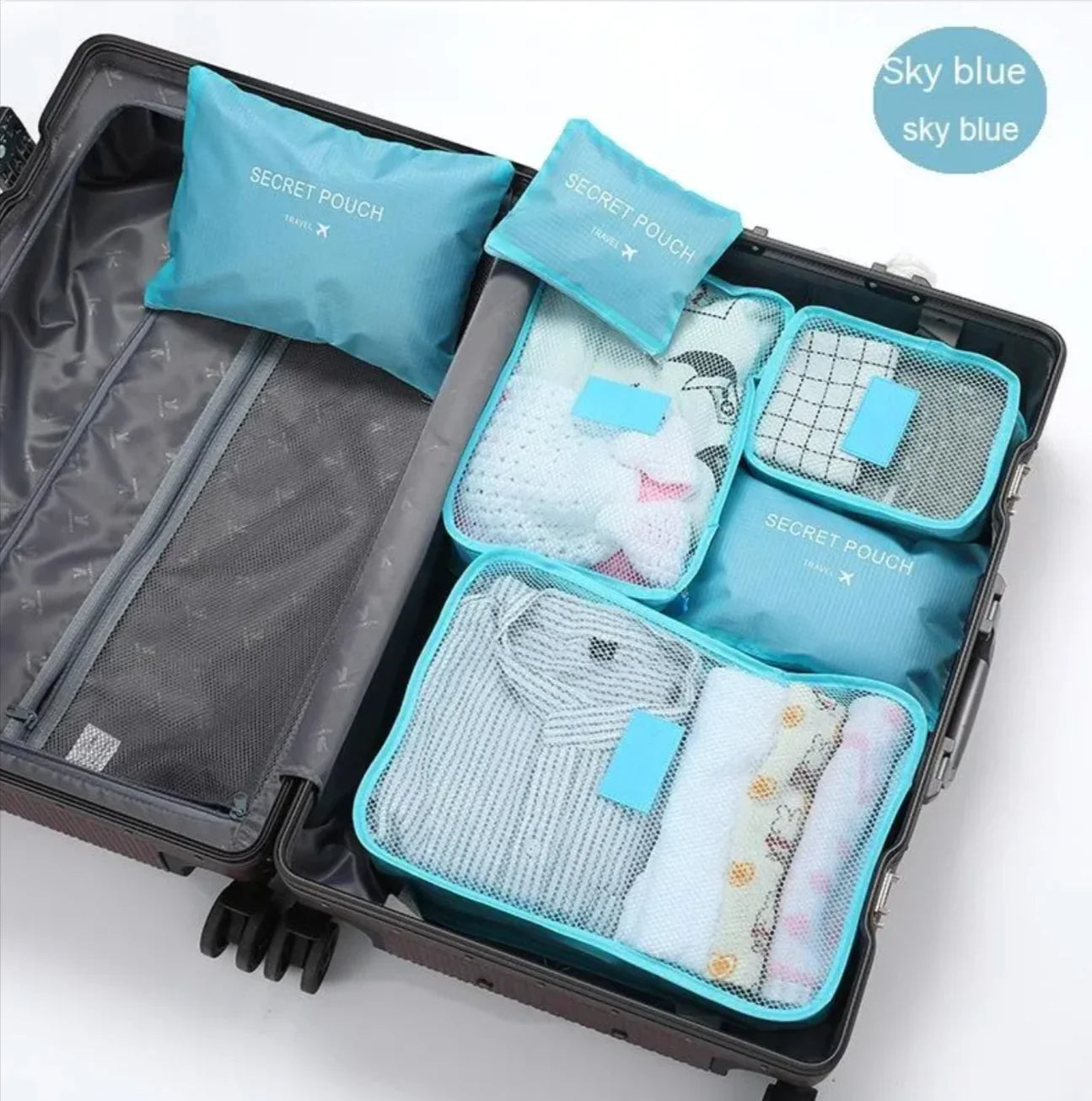 Voyagernaut Travel Storage Bag Set – 6 pcs