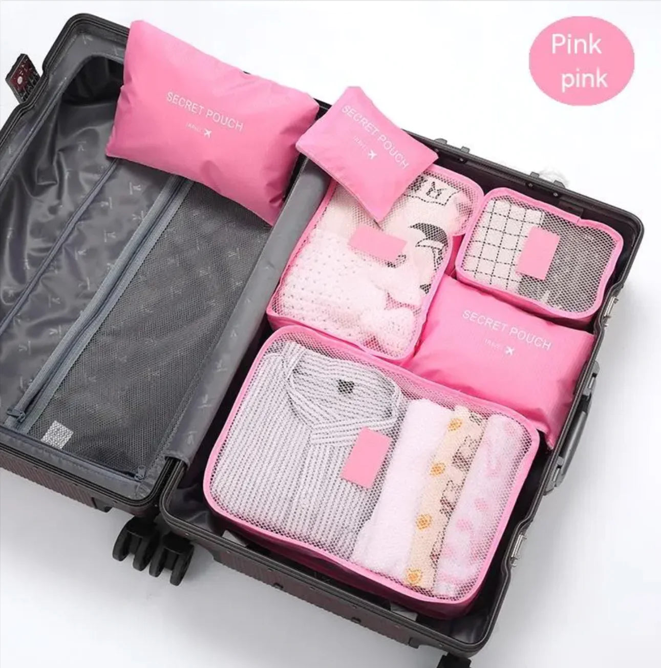 Voyagernaut Travel Storage Bag Set – 6 pcs