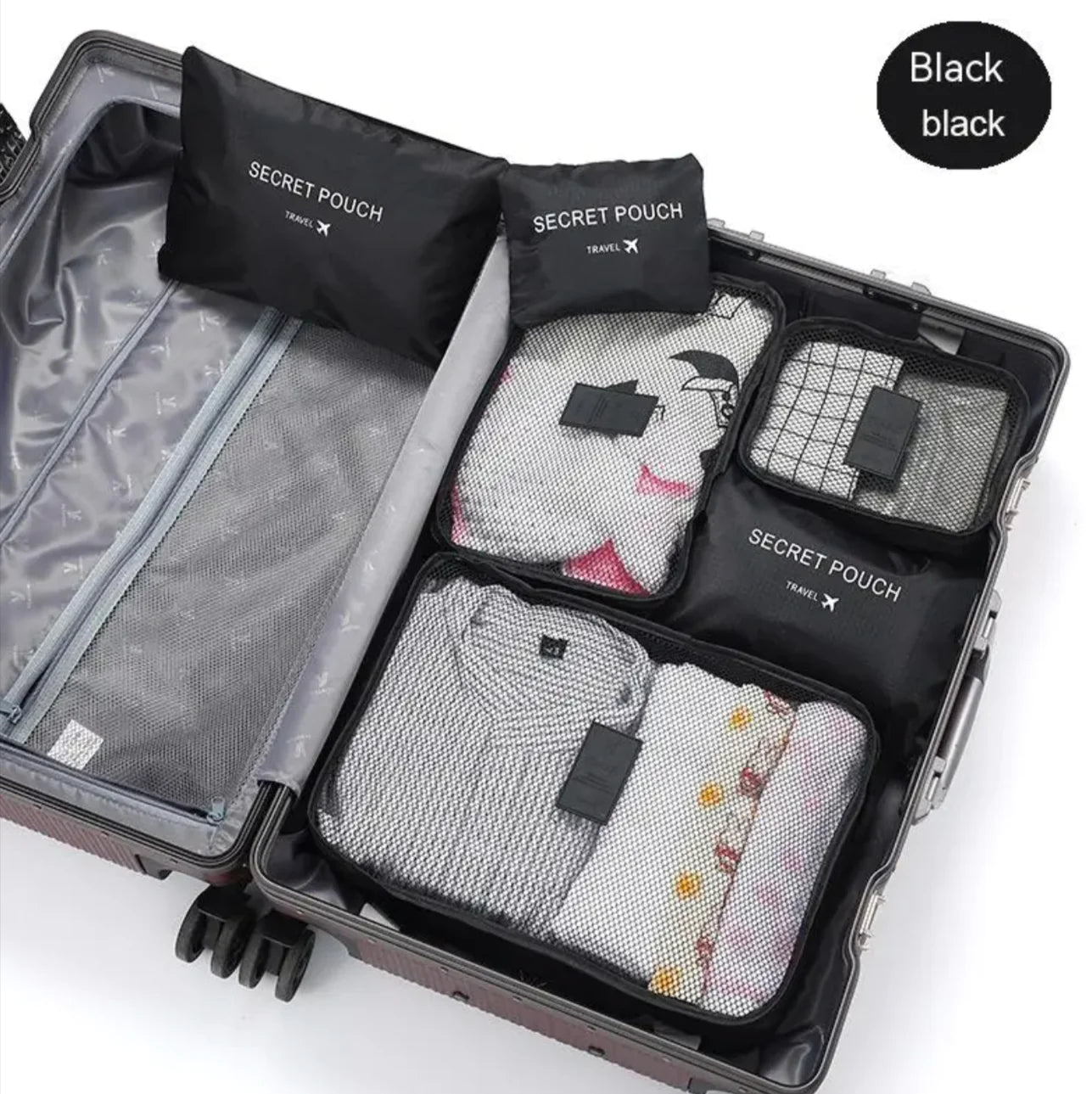 Voyagernaut Travel Storage Bag Set – 6 pcs